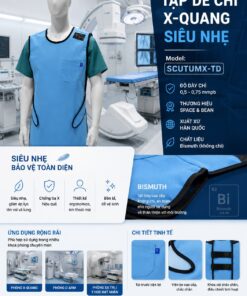 ÁO CHỐNG TIA BỨC XẠ KHÔNG CHÌ BISMUTH SPACE & BEAN