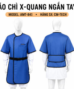ÁO CHÌ X-QUANG TAY NGẮN | ĐỘ DÀY TƯƠNG ĐƯƠNG CHÌ: 0,35 – 0,75 | MODEL: AMT-841 | HÃNG: CM-TECH